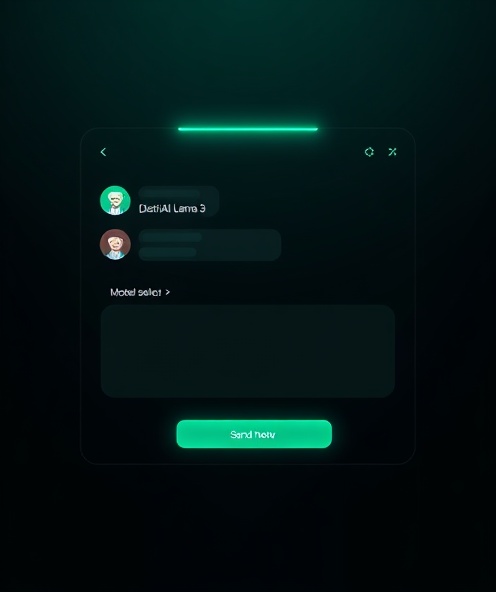 Chat AI Widget Mockup